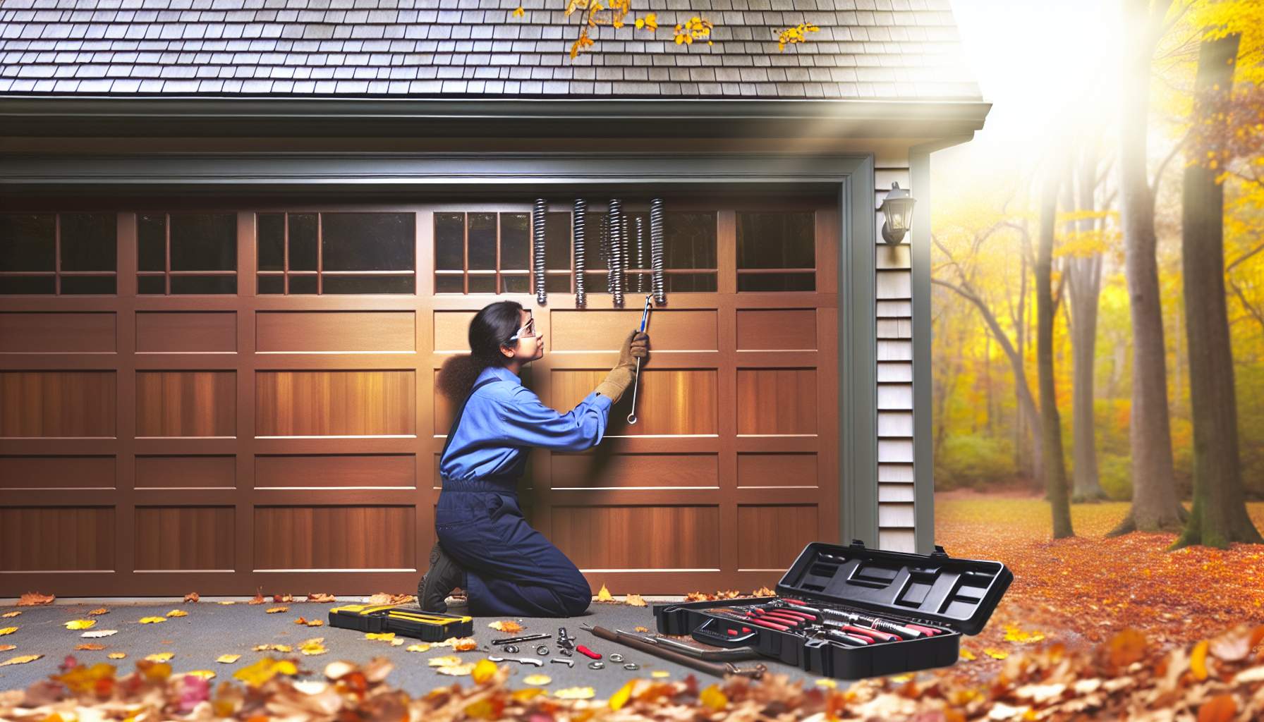 Garage Door Spring Maintenance Tips