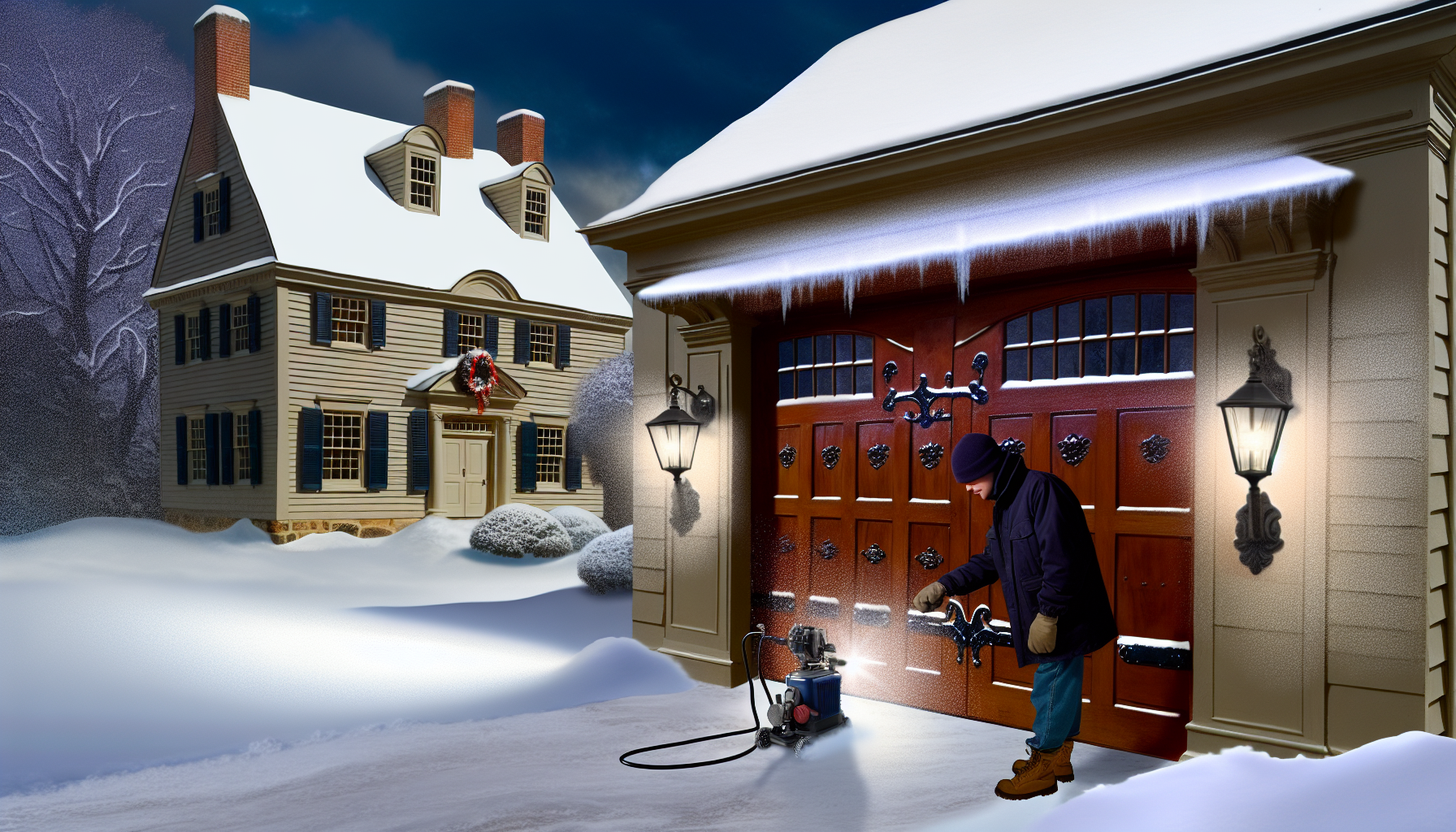 How Snow and Ice Affect Your Garage Door