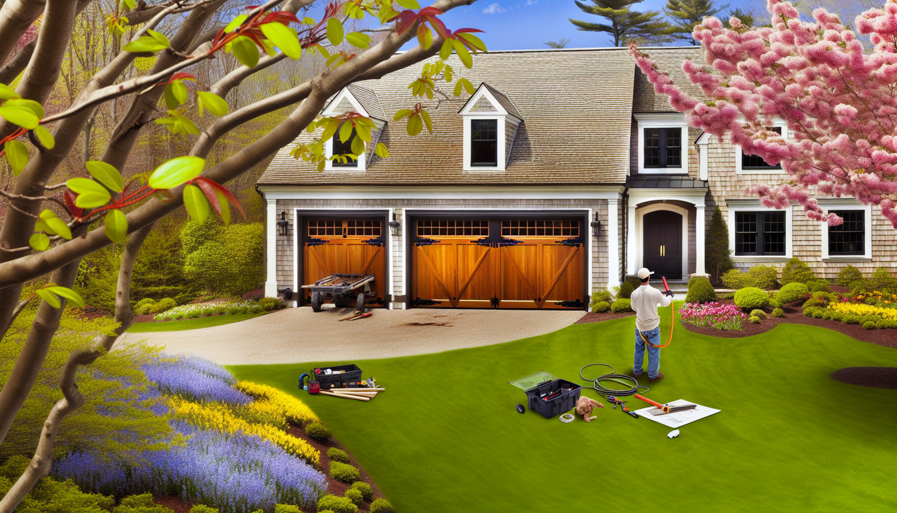 ROI of Garage Door Replacement in Wayland