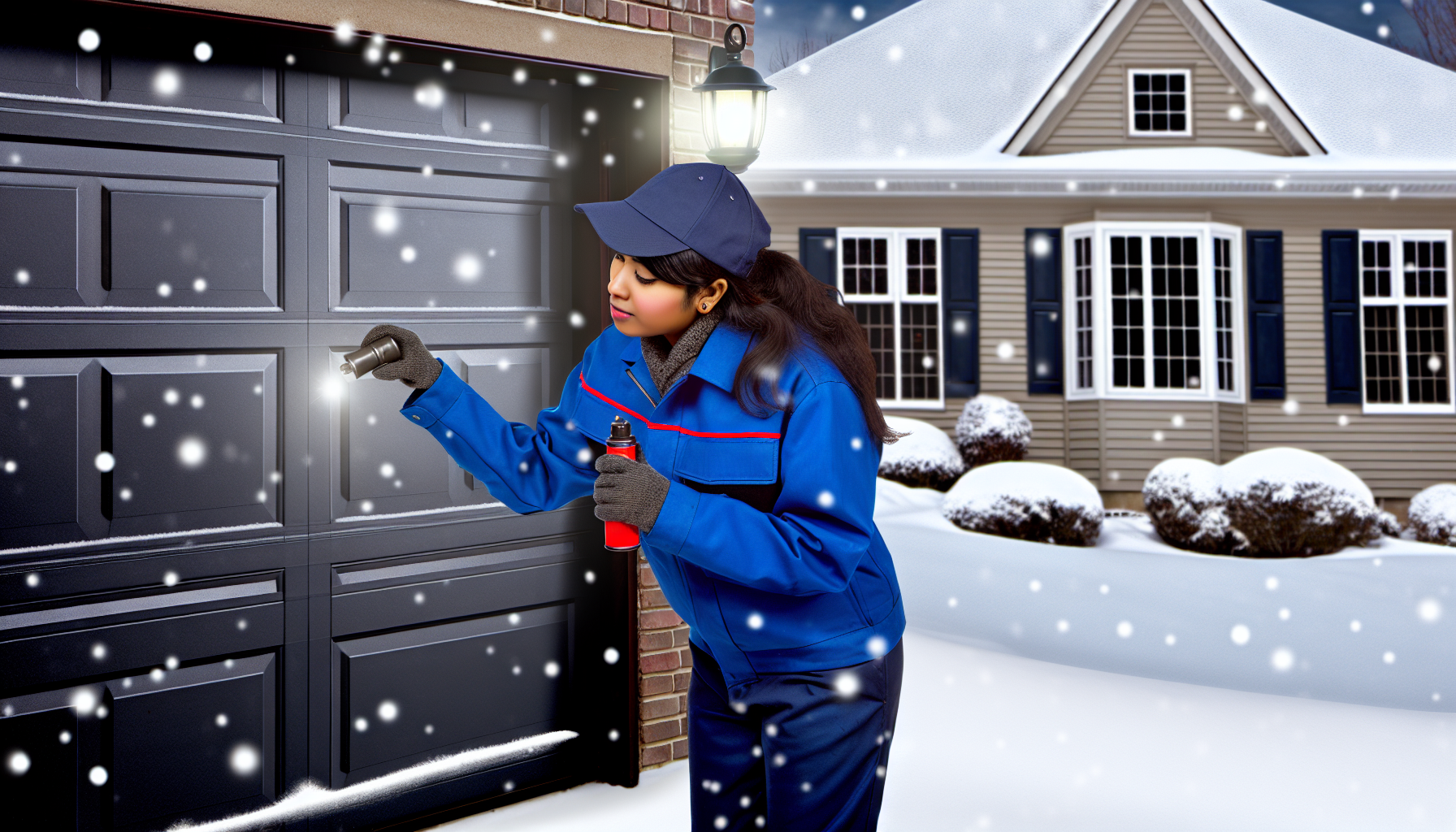 Why Your Garage Door Sticks in Cold Weather